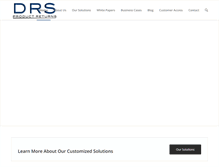 Tablet Screenshot of drsreturns.com